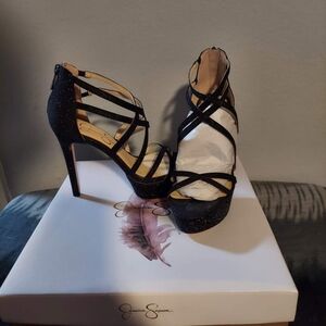 Jessica Simpson Black Heels Size 6